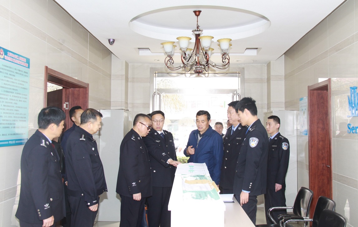 贵州省人民检察院法警总队一行莅临小店区人民检察院交流指导法警工作